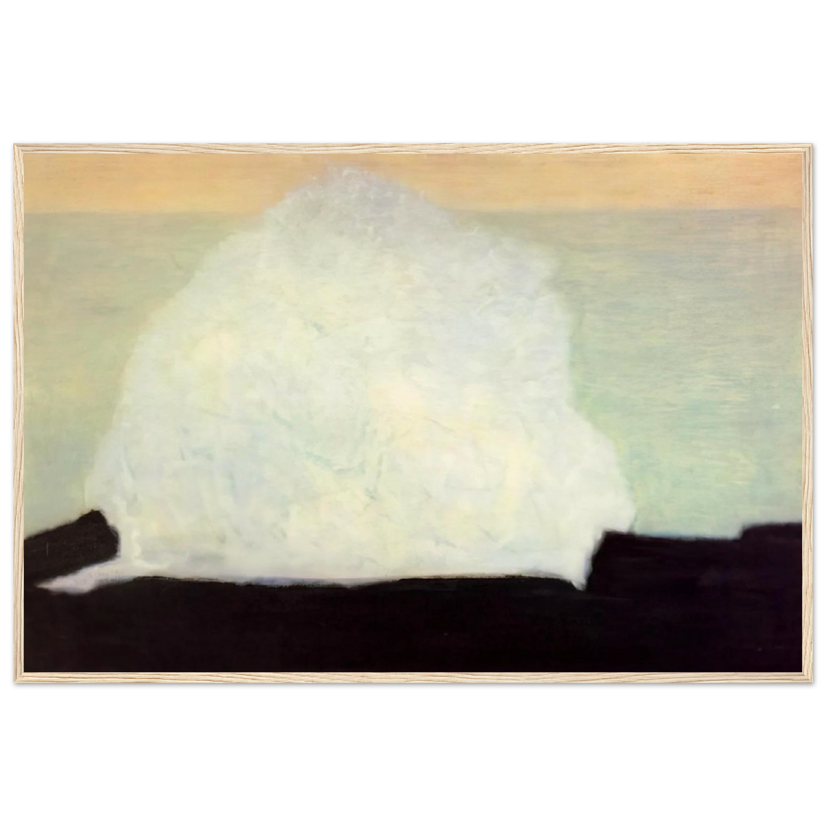 White Wave - 1954 Framed Poster | Milton Avery Framed Prints Wall Art | Milton Avery Store