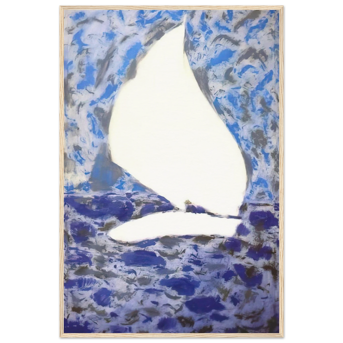 Sail - 1958 Framed Poster | Milton Avery Framed Prints Wall Art | Milton Avery Store
