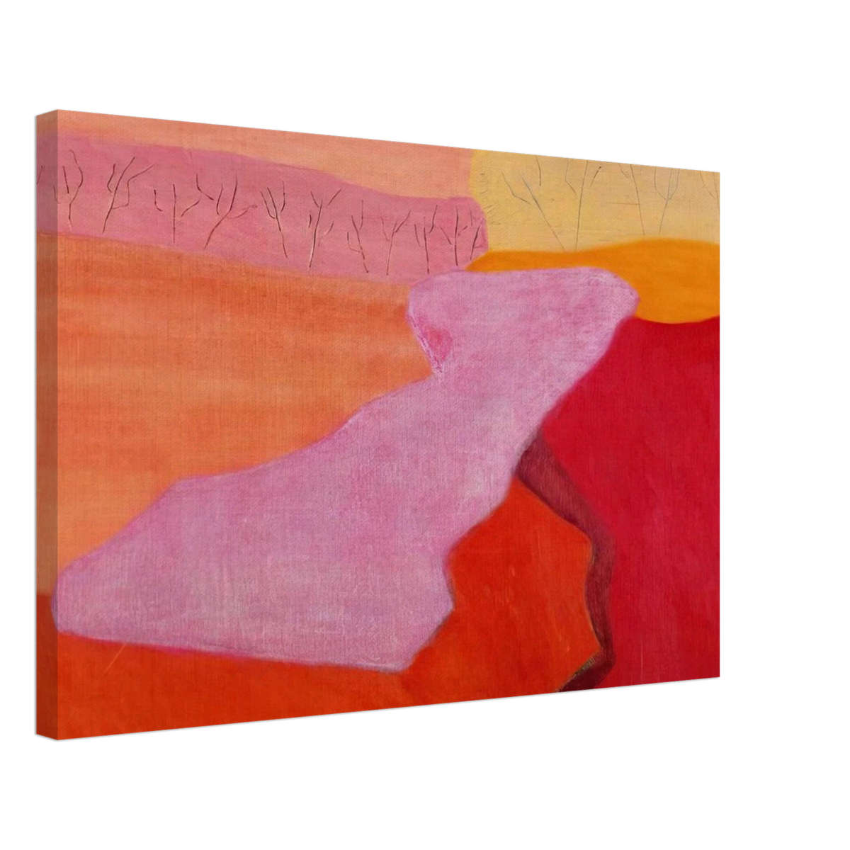 Shapes of Spring - 1952 Canvas | Milton Avery Canvas | Milton Avery Store