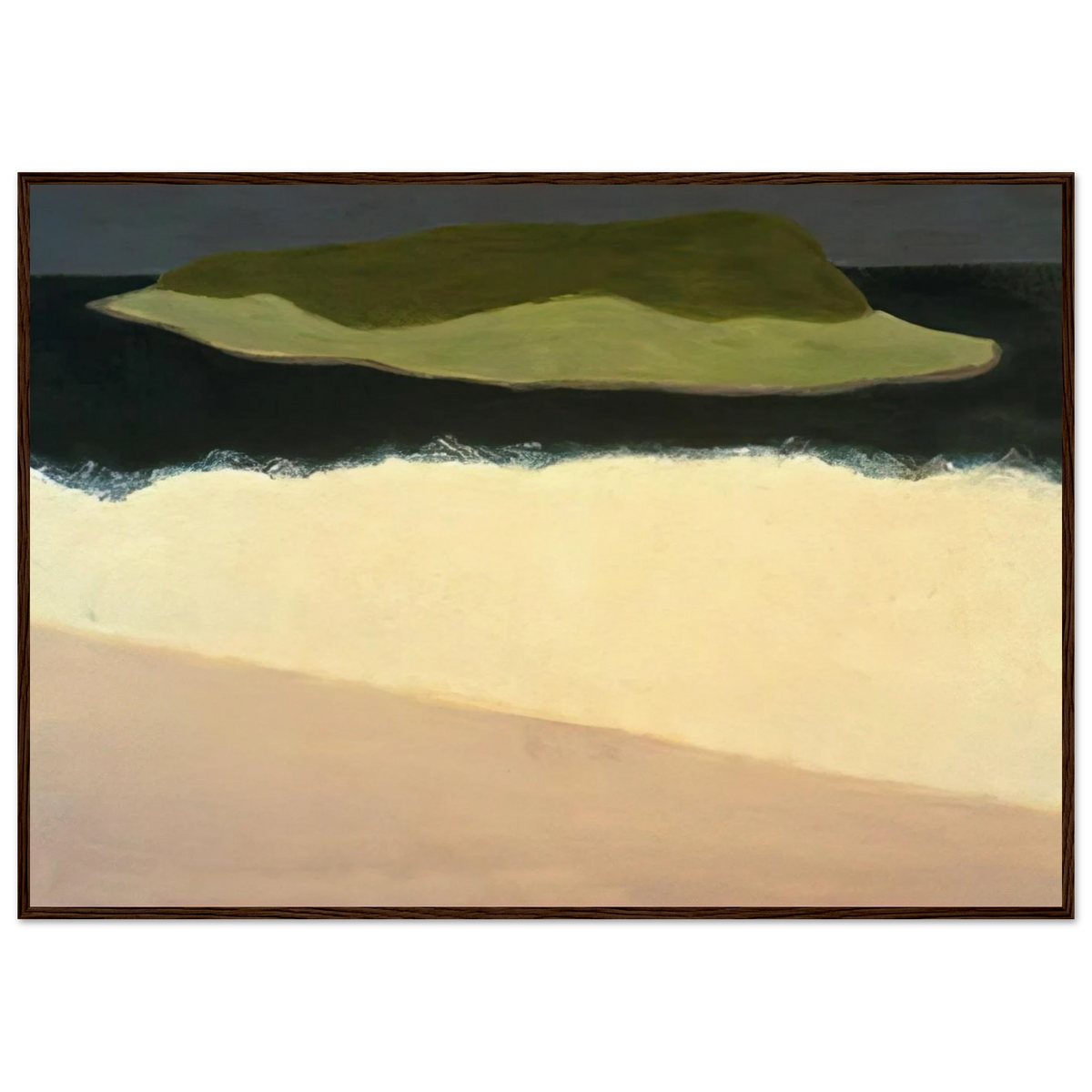 Offshore Island - 1958 Framed Poster | Milton Avery Framed Prints Wall Art | Milton Avery Store