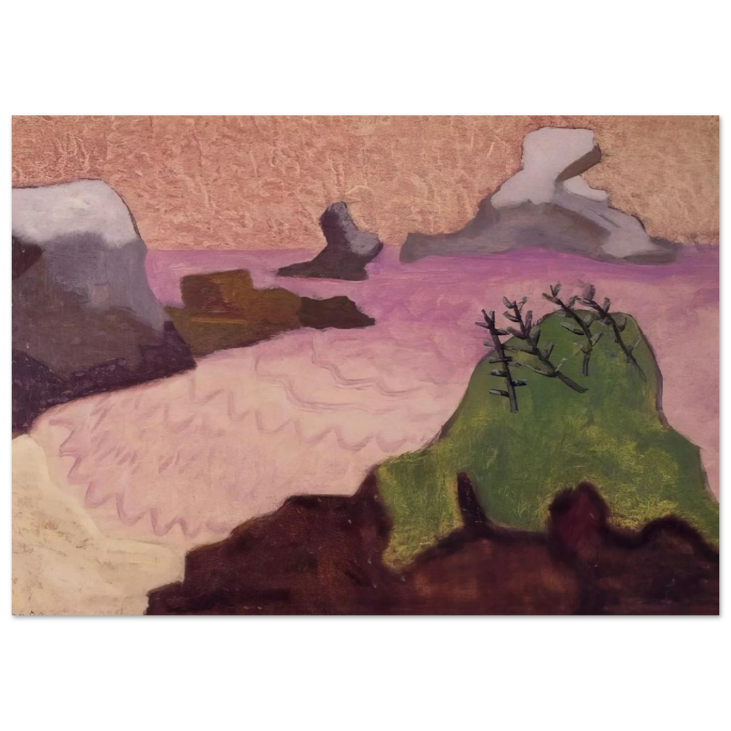 Oregon Coast - 1947 Poster | Milton Avery Poster | Milton Avery Store