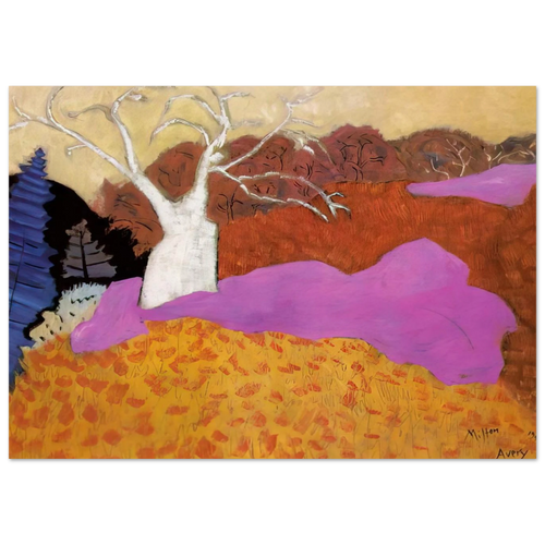 Autumn - 1944 Poster | Milton Avery Poster | Milton Avery Store