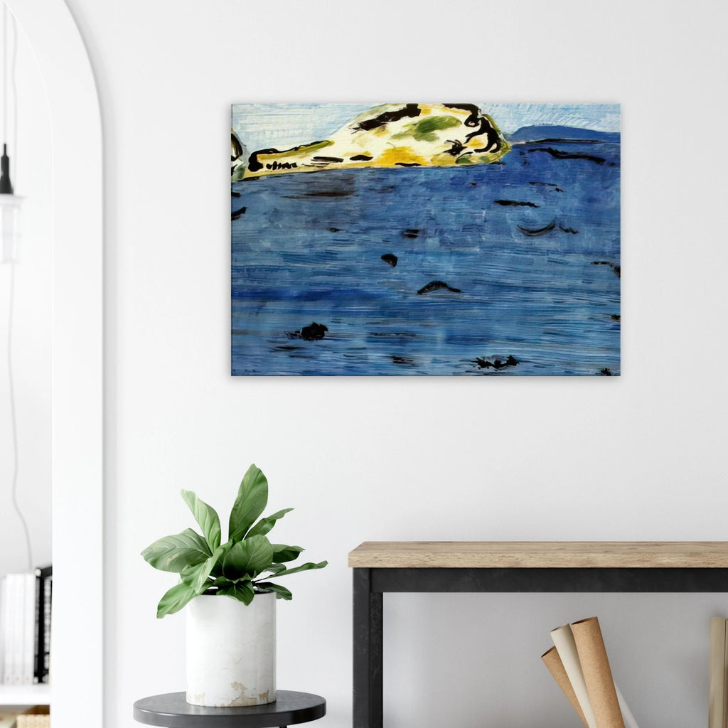 Blue Bay and Dunes - 1961 Canvas | Milton Avery Canvas | Milton Avery Store