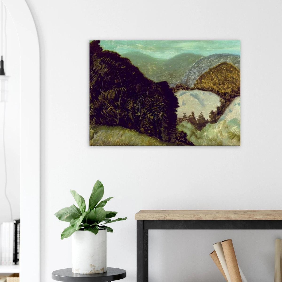 Vermont Hills - 1936 Canvas | Milton Avery Canvas | Milton Avery Store