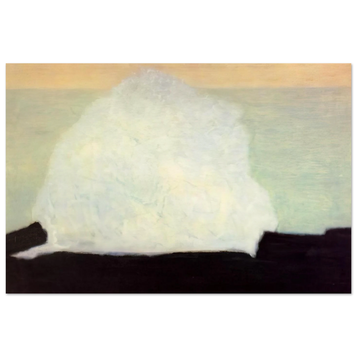 White Wave - 1954 Poster | Milton Avery Poster | Milton Avery Store