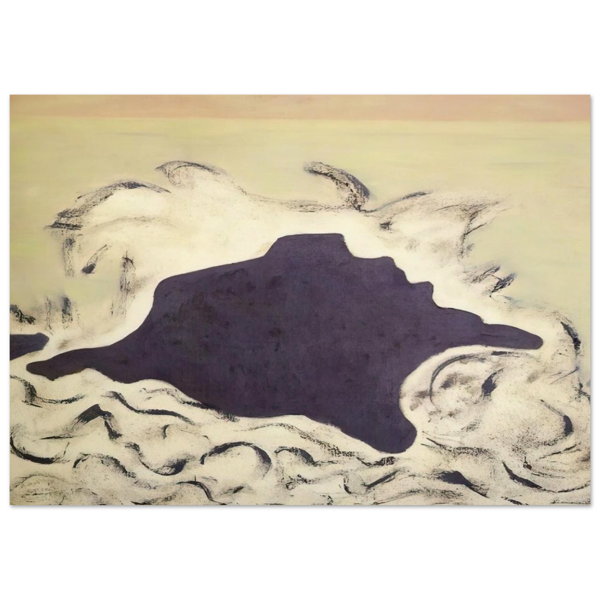 Advancing Sea - 1953 Poster | Milton Avery Poster | Milton Avery Store