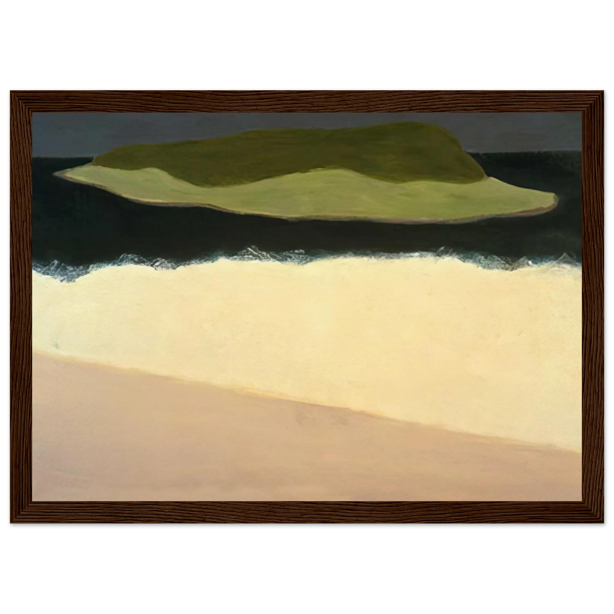 Offshore Island - 1958 Framed Poster | Milton Avery Framed Prints Wall Art | Milton Avery Store