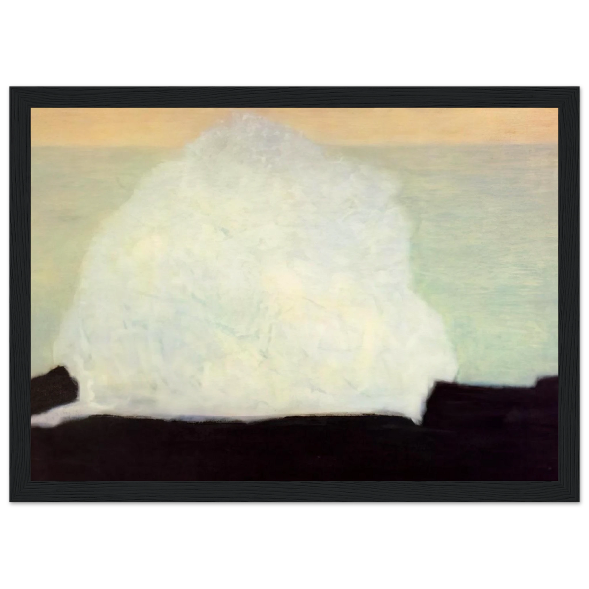 White Wave - 1954 Framed Poster | Milton Avery Framed Prints Wall Art | Milton Avery Store