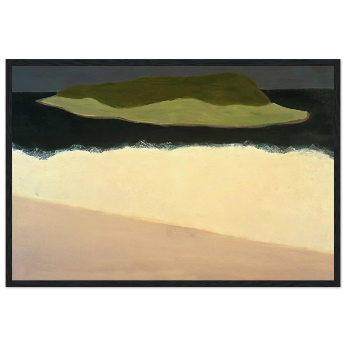 Offshore Island - 1958 Framed Poster | Milton Avery Framed Prints Wall Art | Milton Avery Store