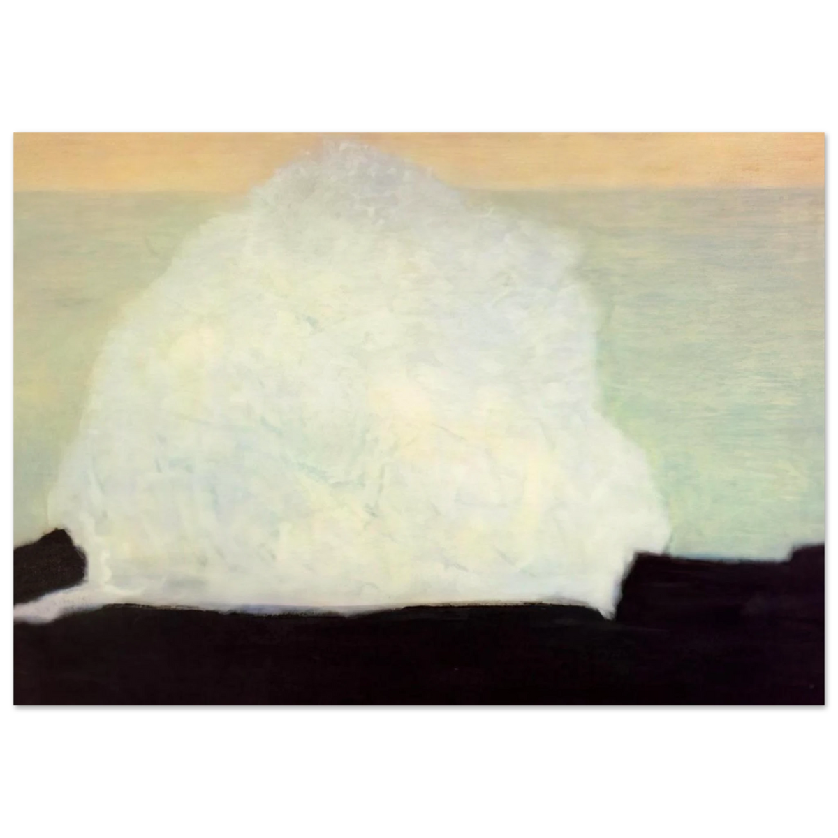 White Wave - 1954 Poster | Milton Avery Poster | Milton Avery Store