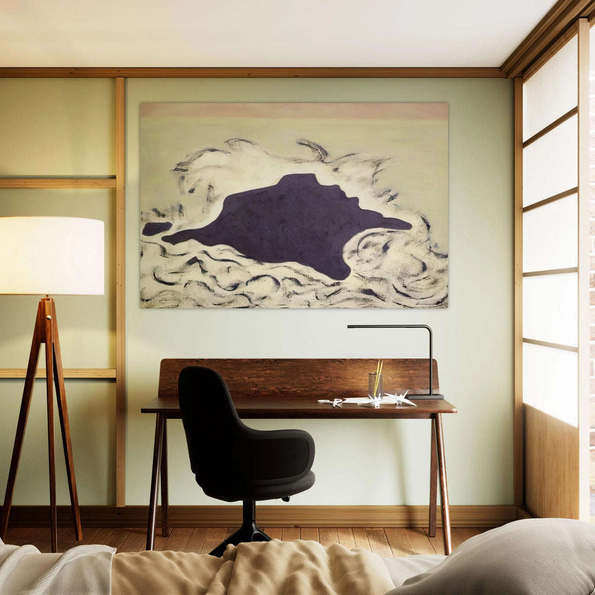Advancing Sea - 1953 Poster | Milton Avery Poster | Milton Avery Store