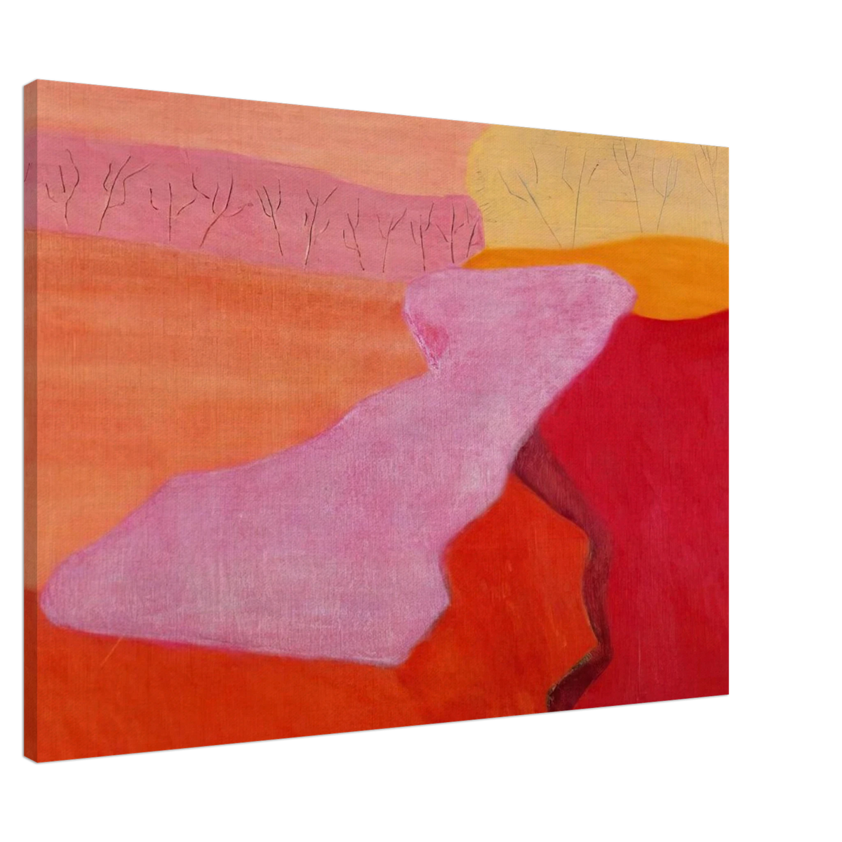Shapes of Spring - 1952 Canvas | Milton Avery Canvas | Milton Avery Store