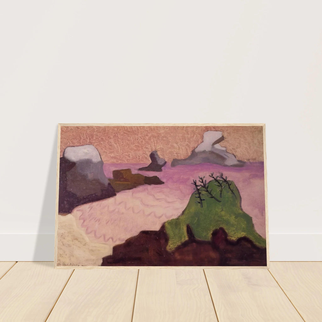 Oregon Coast - 1947 Framed Poster | Milton Avery Framed Prints Wall Art | Milton Avery Store