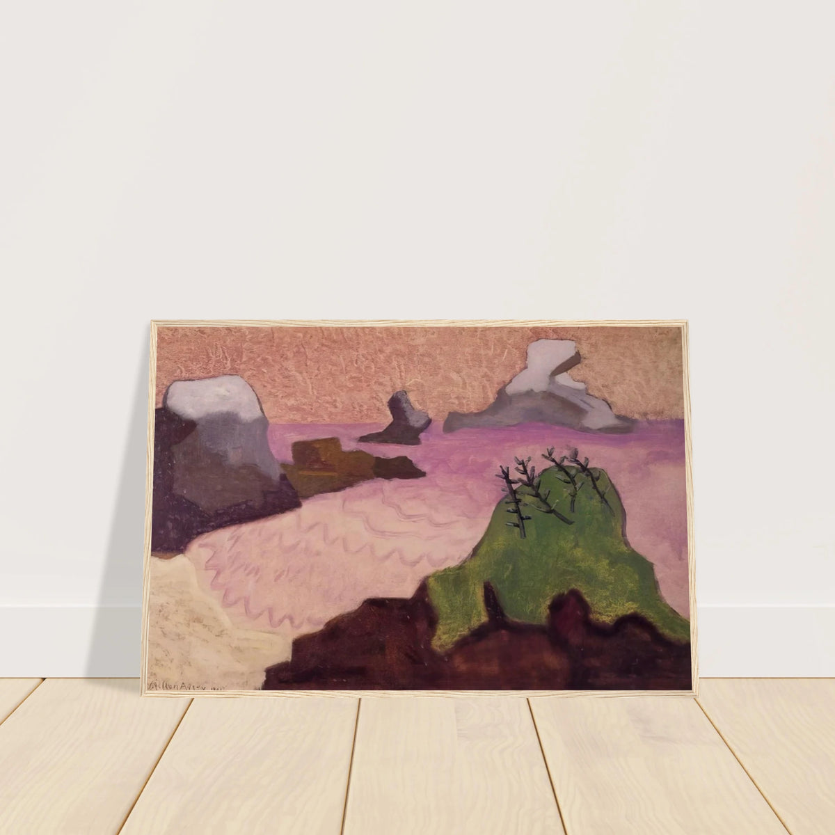 Oregon Coast - 1947 Framed Poster | Milton Avery Framed Prints Wall Art | Milton Avery Store