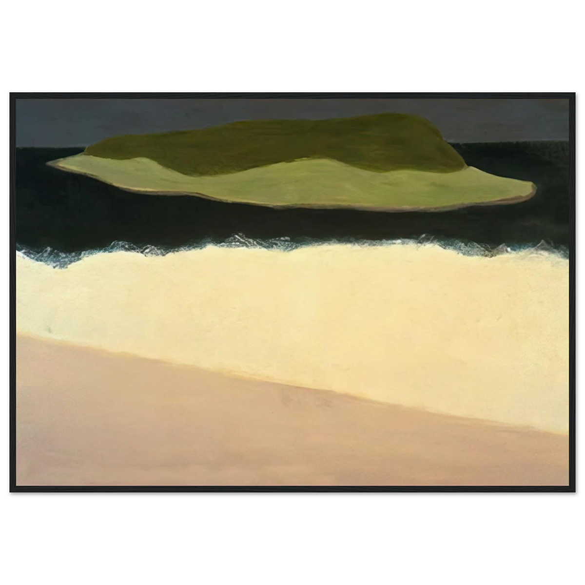 Offshore Island - 1958 Framed Poster | Milton Avery Framed Prints Wall Art | Milton Avery Store