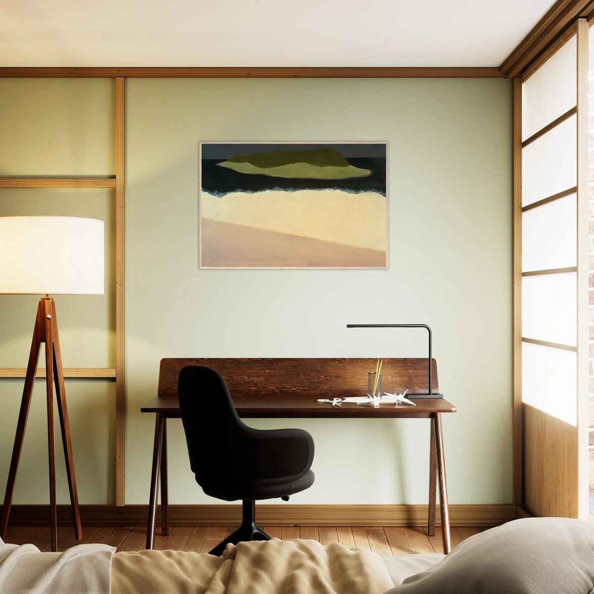 Offshore Island - 1958 Framed Poster | Milton Avery Framed Prints Wall Art | Milton Avery Store