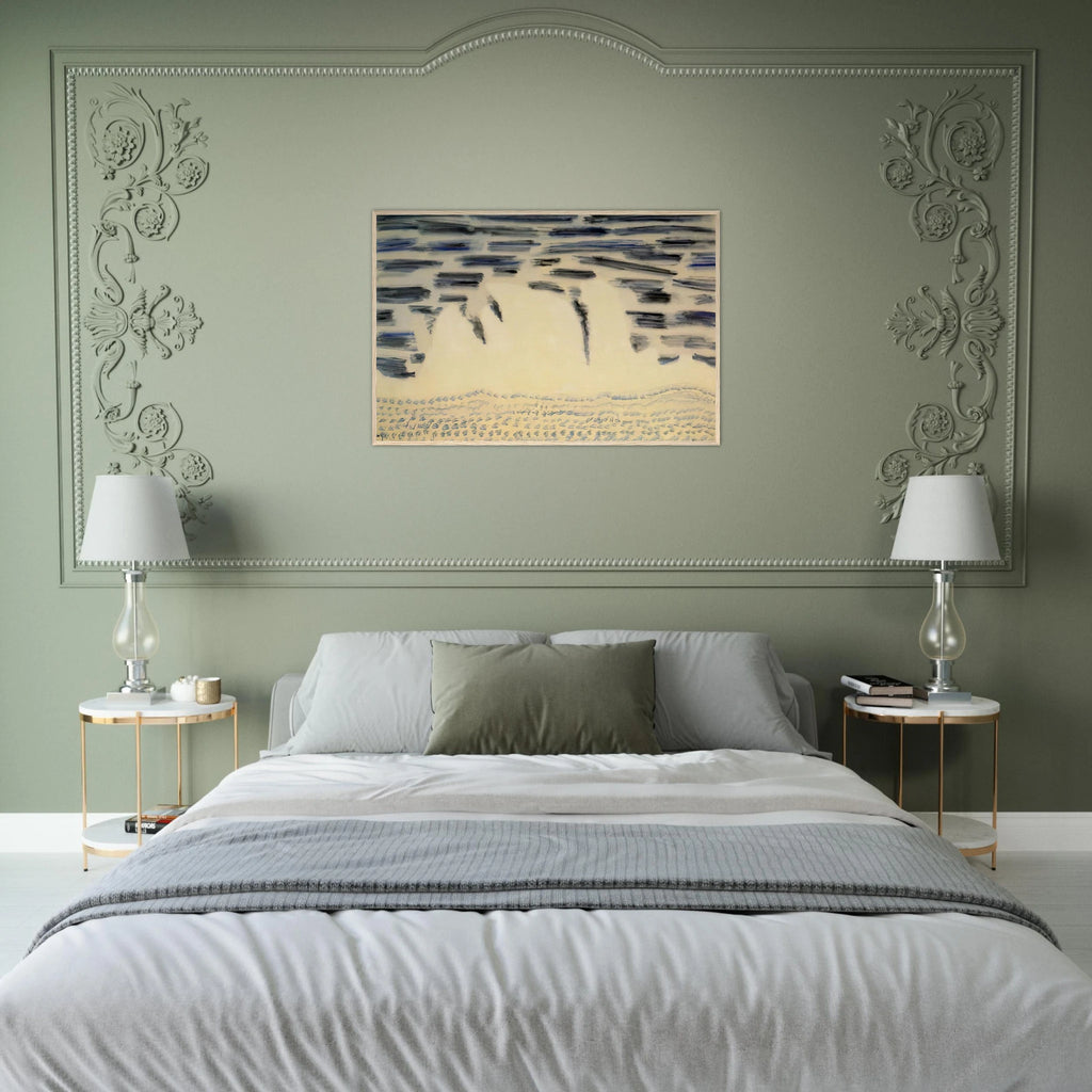 Onrushing Wave - 1958 Framed Poster | Milton Avery Framed Prints Wall Art | Milton Avery Store