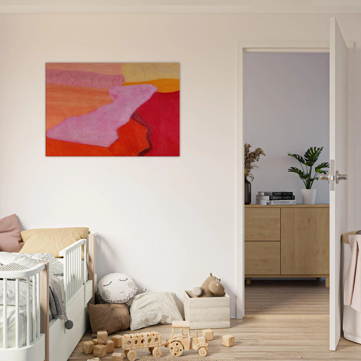 Shapes of Spring - 1952 Canvas | Milton Avery Canvas | Milton Avery Store