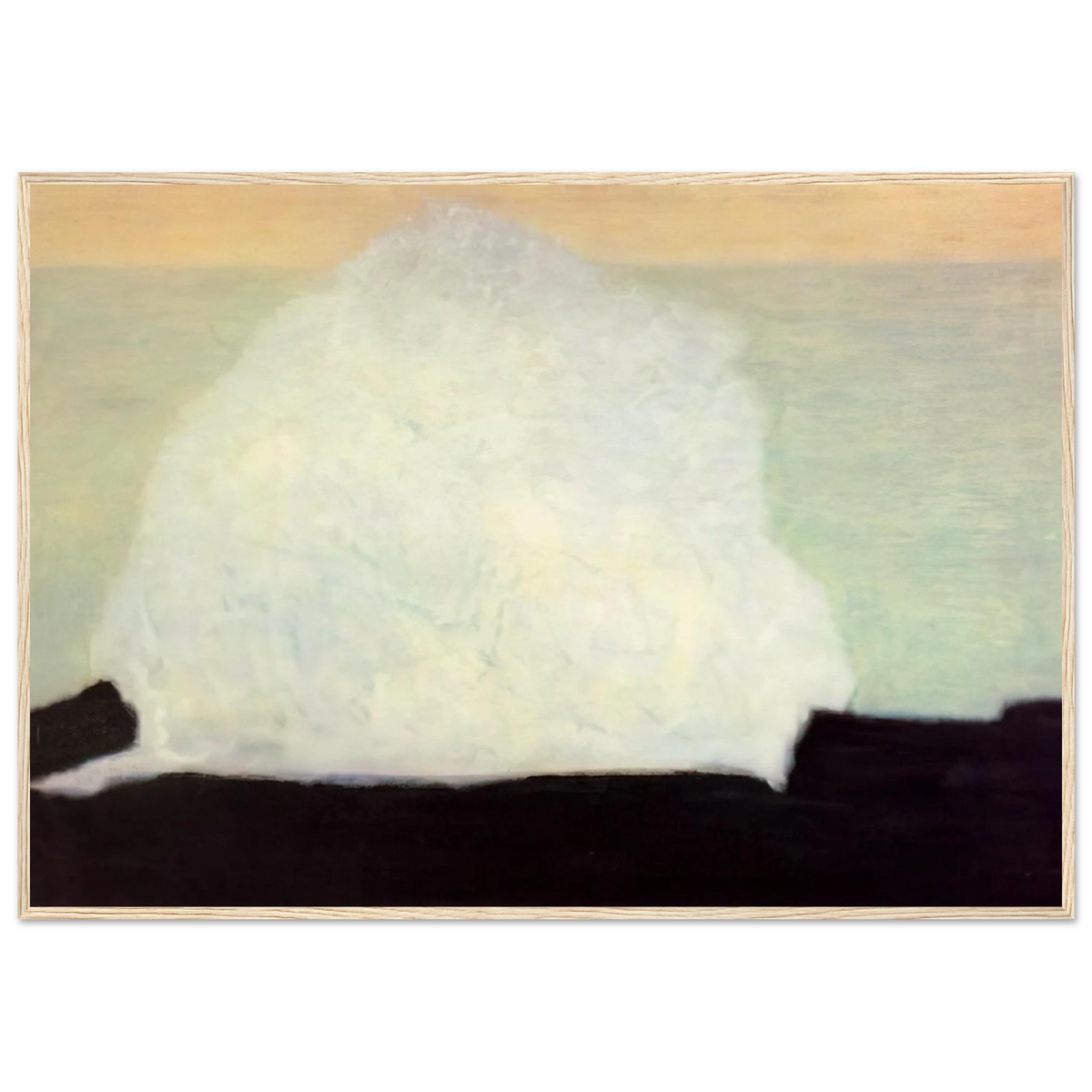 White Wave - 1954 Framed Poster | Milton Avery Framed Prints Wall Art | Milton Avery Store