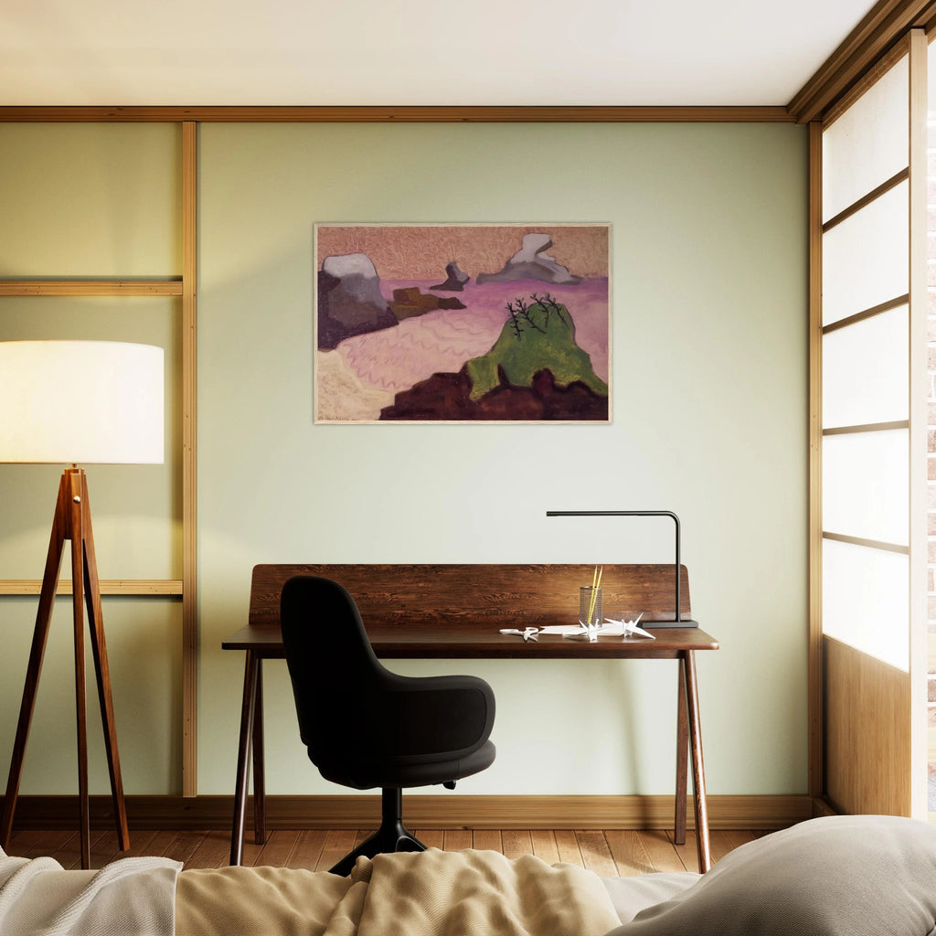 Oregon Coast - 1947 Framed Poster | Milton Avery Framed Prints Wall Art | Milton Avery Store