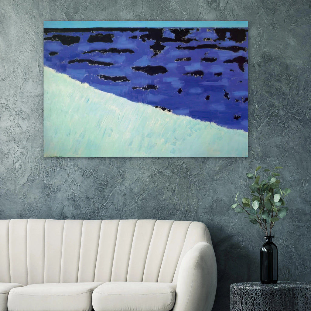 Sea Grasses and Blue Sea - 1958 Poster | Milton Avery Poster | Milton Avery Store