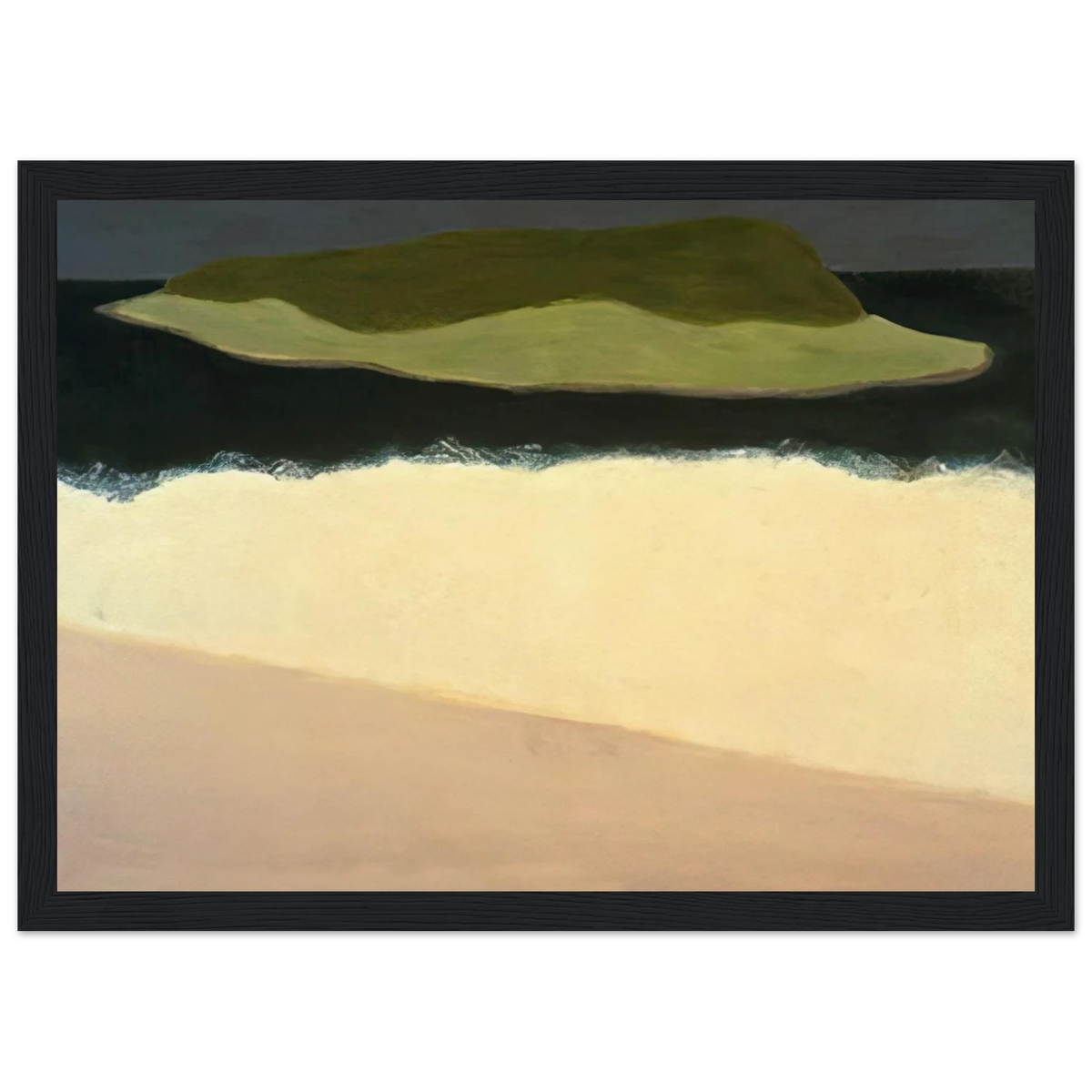 Offshore Island - 1958 Framed Poster | Milton Avery Framed Prints Wall Art | Milton Avery Store