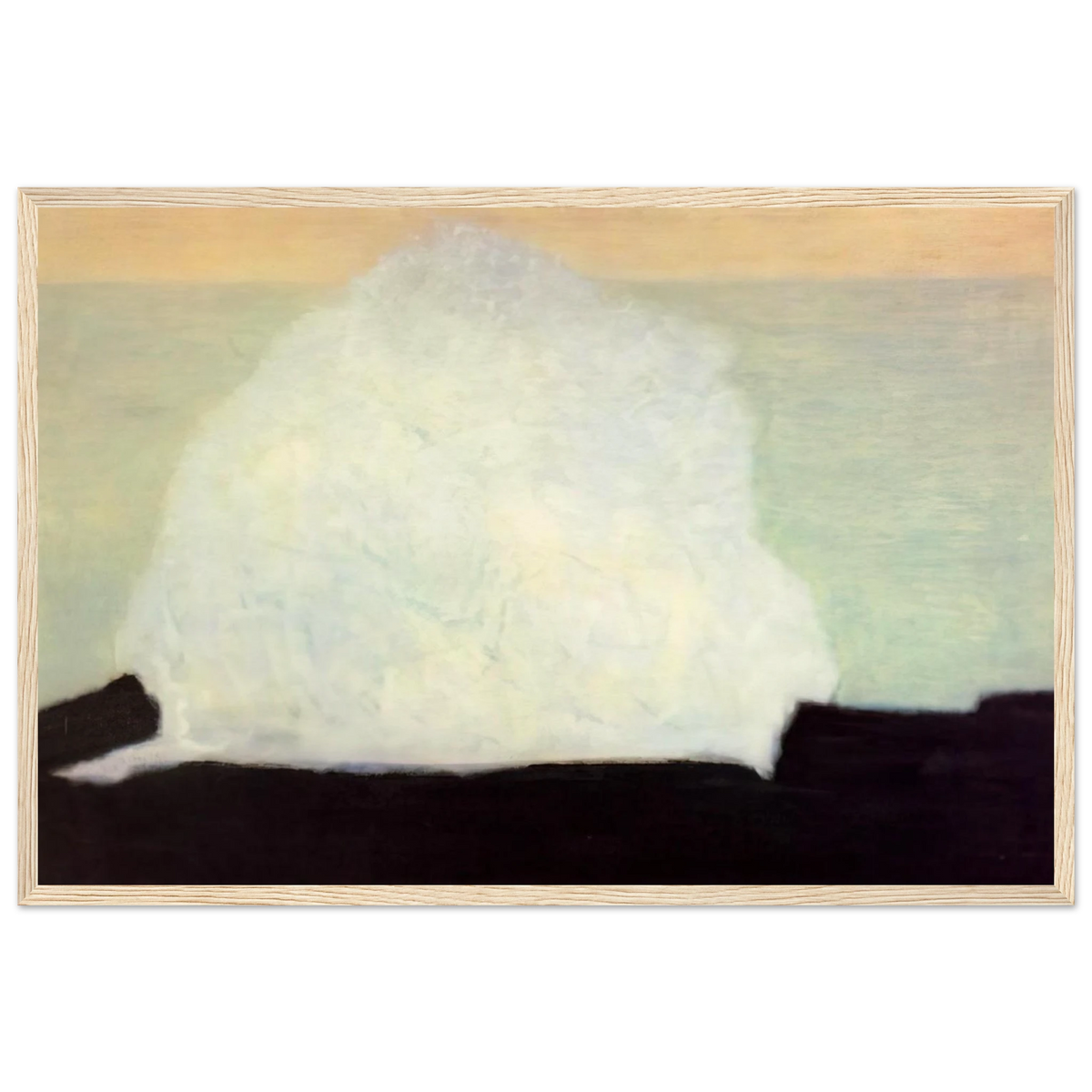 White Wave - 1954 Framed Poster | Milton Avery Framed Prints Wall Art | Milton Avery Store
