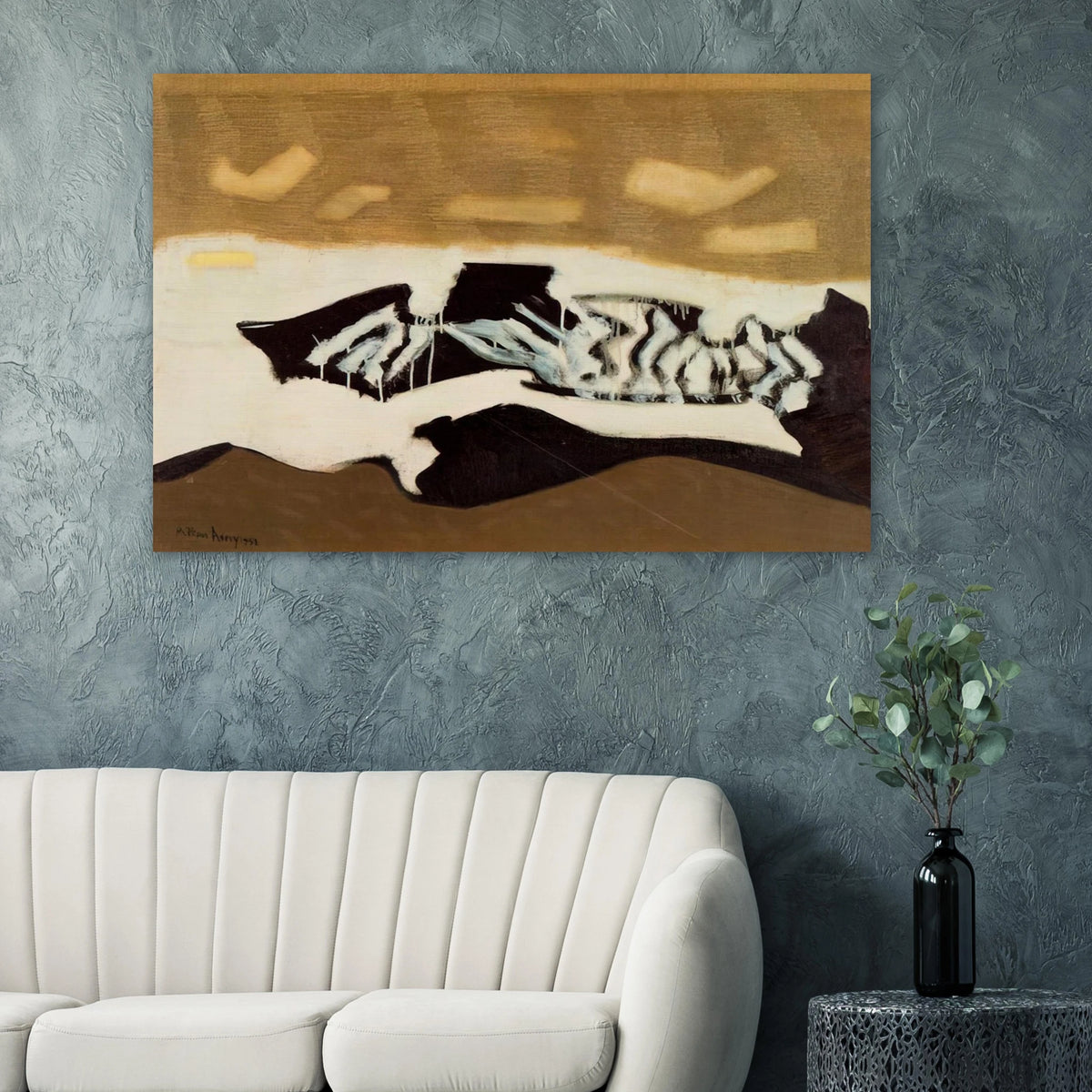 Breaking Sea - 1952 Poster | Milton Avery Poster | Milton Avery Store