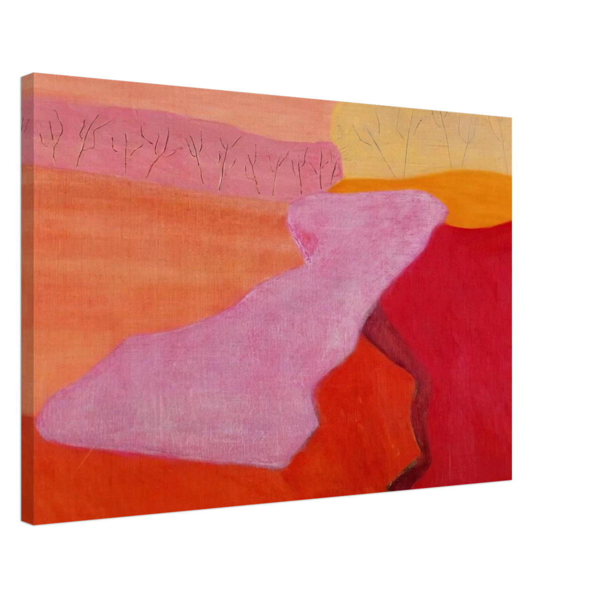 Shapes of Spring - 1952 Canvas | Milton Avery Canvas | Milton Avery Store
