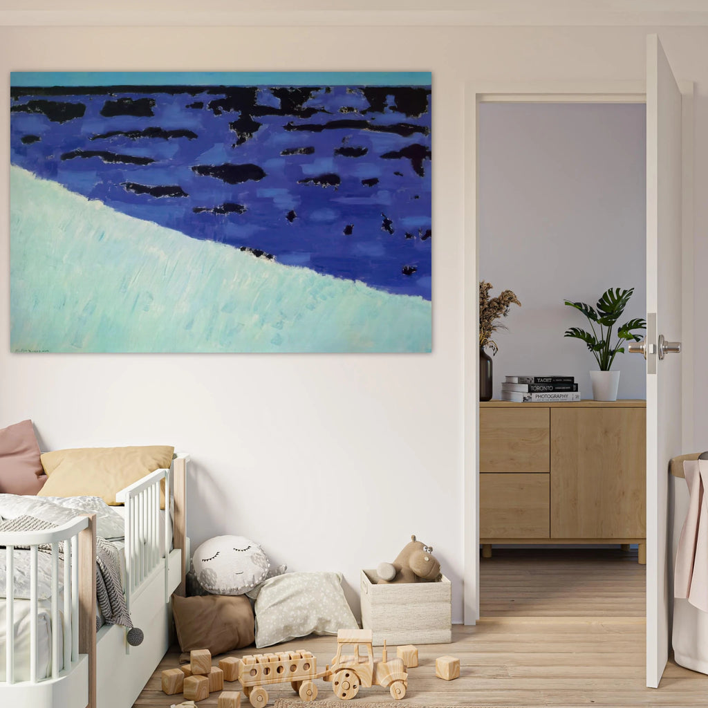 Sea Grasses and Blue Sea - 1958 Poster | Milton Avery Poster | Milton Avery Store