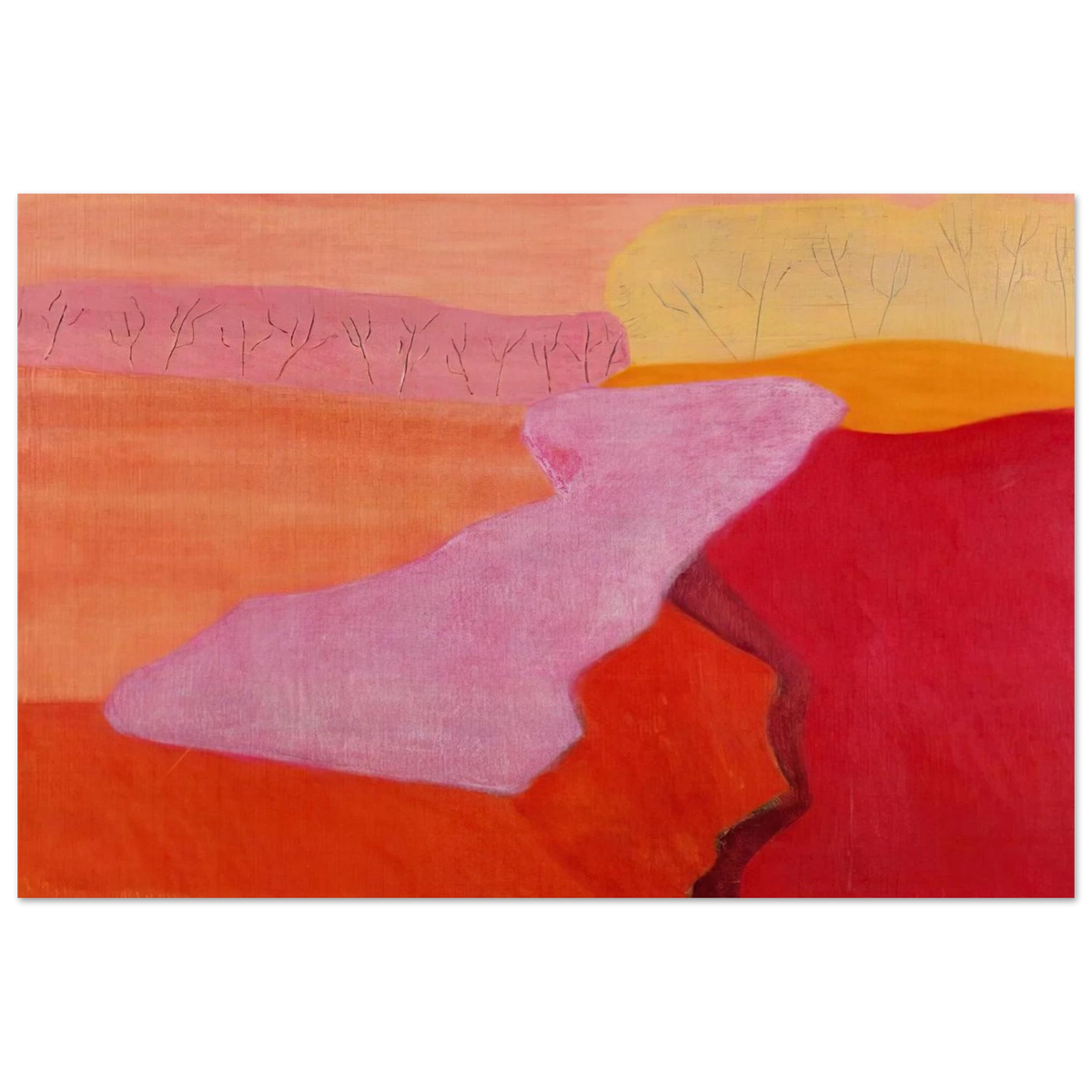 Shapes of Spring - 1952 Poster | Milton Avery Poster | Milton Avery Store