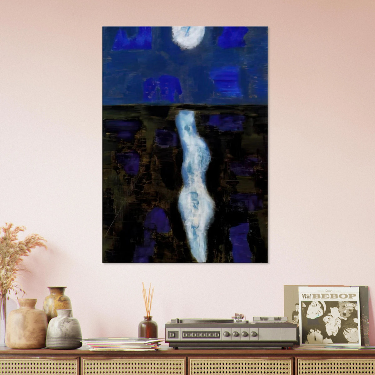 White Moon - 1957 Canvas | Milton Avery Canvas | Milton Avery Store