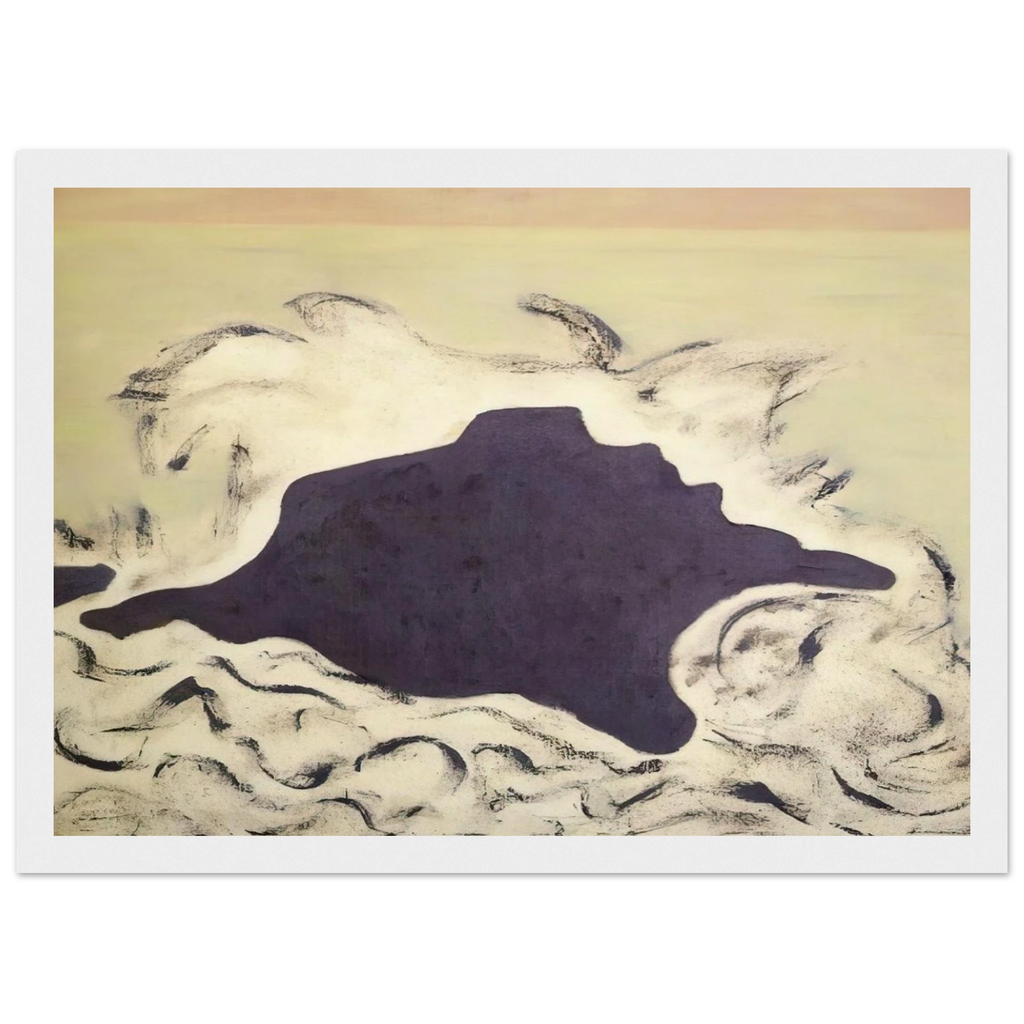 Advancing Sea - 1953 Framed Poster | Milton Avery Framed Prints Wall Art | Milton Avery Store