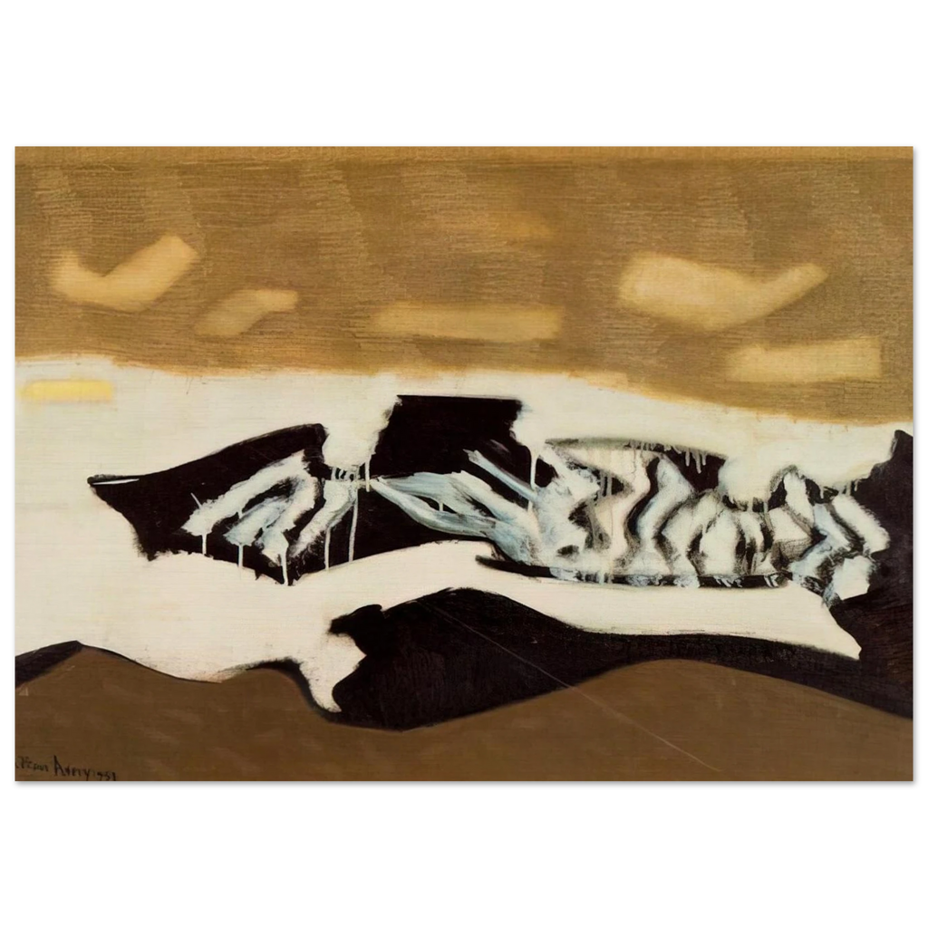 Breaking Sea - 1952 Poster | Milton Avery Poster | Milton Avery Store